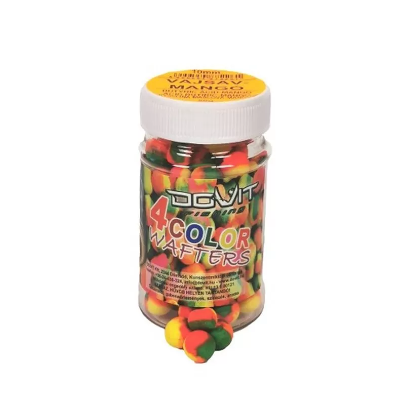Dovit 4 COLOR wafters 10mm - Vajsav-Mangó 50g