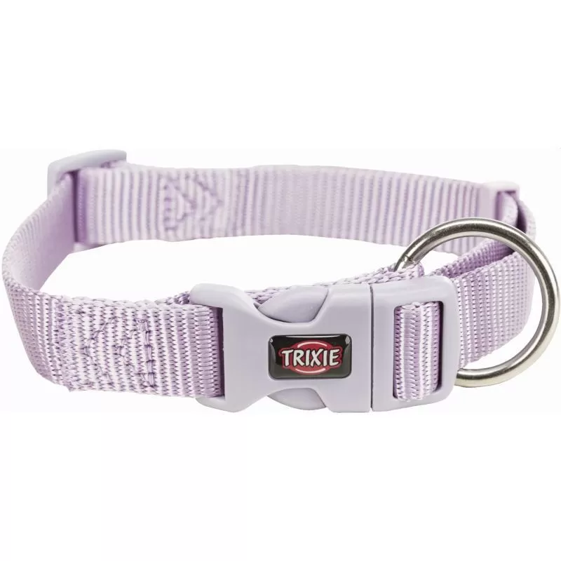 Trixie Nyakörv Prémium M–L 35–55cm/20mm Világoslila