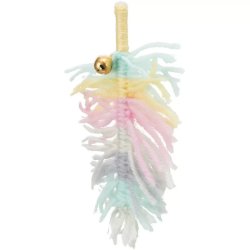 Trixie Játék Macskának Gyapjútoll Csengővel, 14 cm