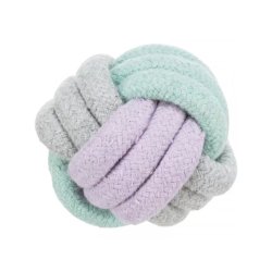 Trixie Játék Kötél Junior Csomós Labda, o 9 cm