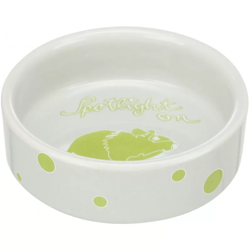 Trixie Tál Kerámia  Hörcsög Mintás, 90ml/o 8 cm