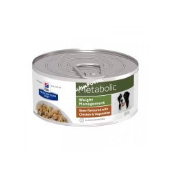 Hills PD Canine Metabolic Chicken & Vegetables Stew 156g