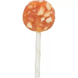Trixie Jutalomfalat Denta Fun Csirkés Nyalóka Sajttal, Ömlesztett, 10cm, 20g