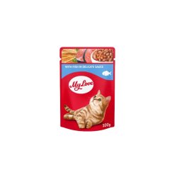 My Love Alutasakos Macskaeledel Hal Ízletes  Szószban 100g