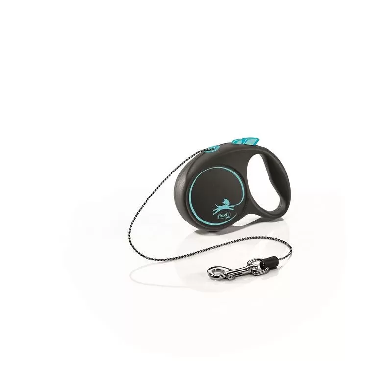Flexi Black Design zsinóros automata póráz XS 3m 8kg-ig kék