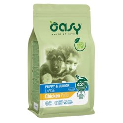 Oasy Dog Lifestage Puppy&Junior Large 12kg