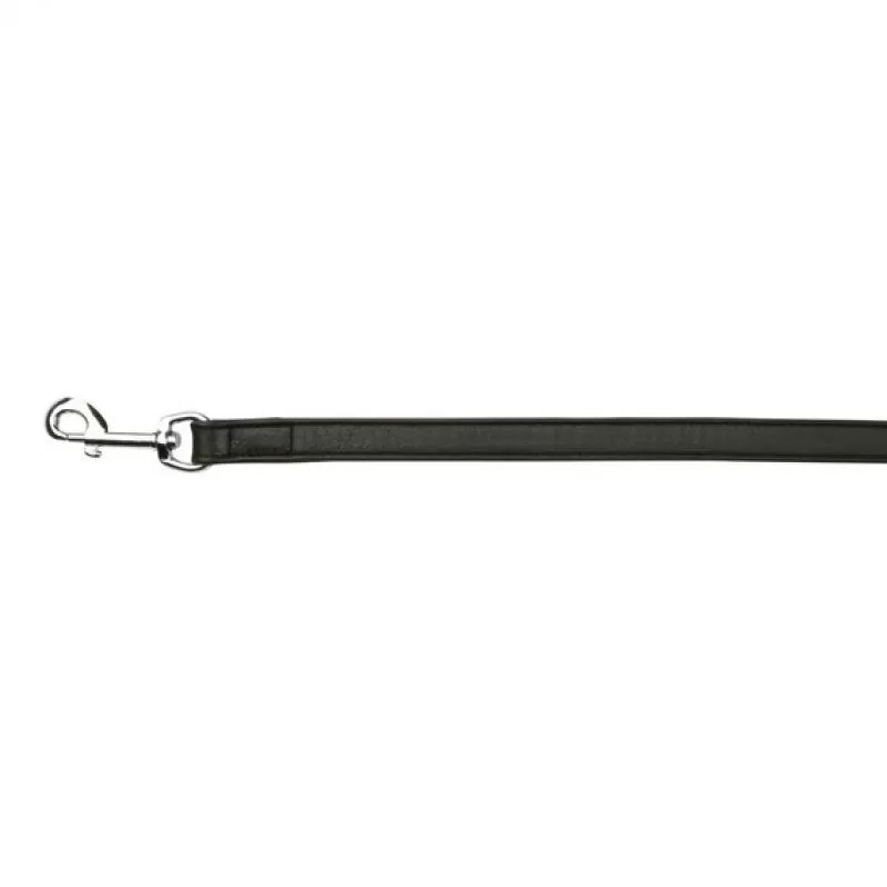 Trixie Active hosszabbítható bőr póráz L-Xl 2,5m/22mm, fekete