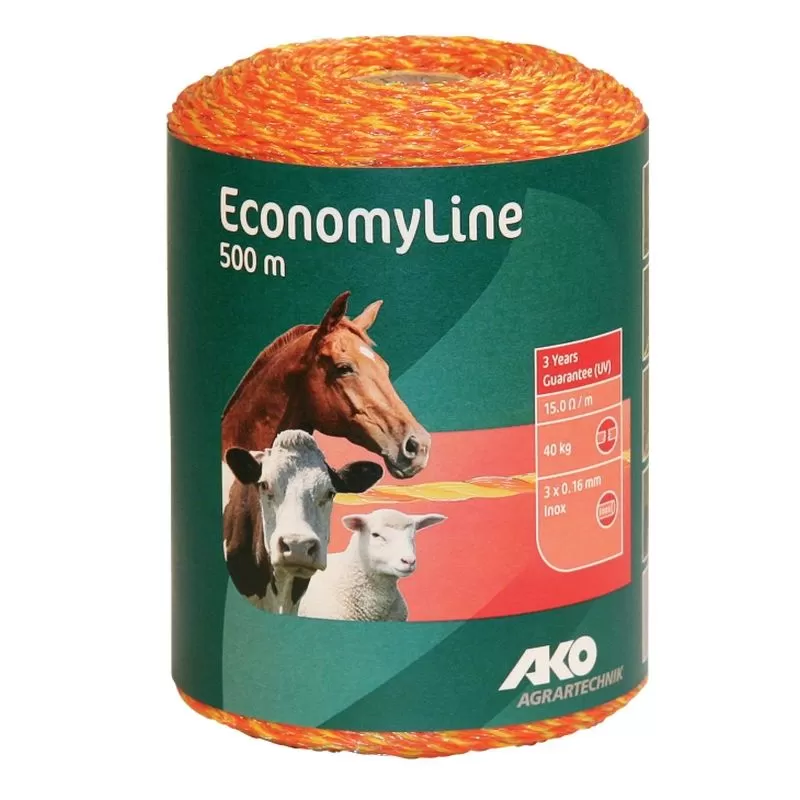 KERBL Villanypásztor Vezeték Economy Line 500m   40kg
