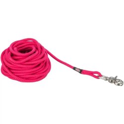 Trixie nyomkövető póráz, kerek kioldóhurokkal S–L: 20 m/o 6 mm, fuchsia