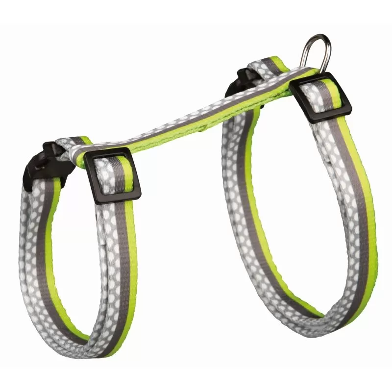 Trixie Hám és Póráz Macskának, Nylon, 27-45cm/10mm, 1.2m
