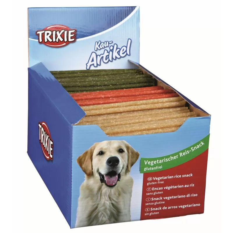 Trixie Jutalomfalat Rizs Snack, Gluténmentes 17cm/45gr 70db/Doboz