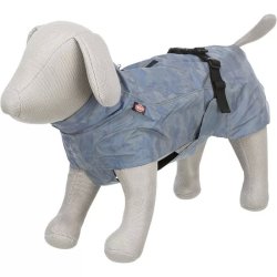 Trixie Kutya Esőkabát Lunas XS 30cm Kék-Szürke Terepmintás