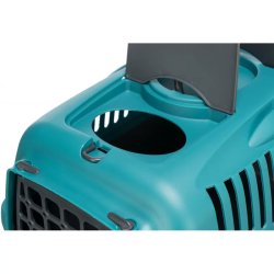 Trixie Szállítóbox Capri 2 XS–S: 37 × 34 × 55 cm, Sötétszürke/Petrolkék