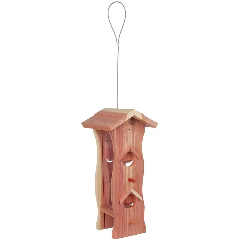 Trixie Faggyúgolyó Tartó Cédrusfából 600ml 12x29x14cm, Natúr