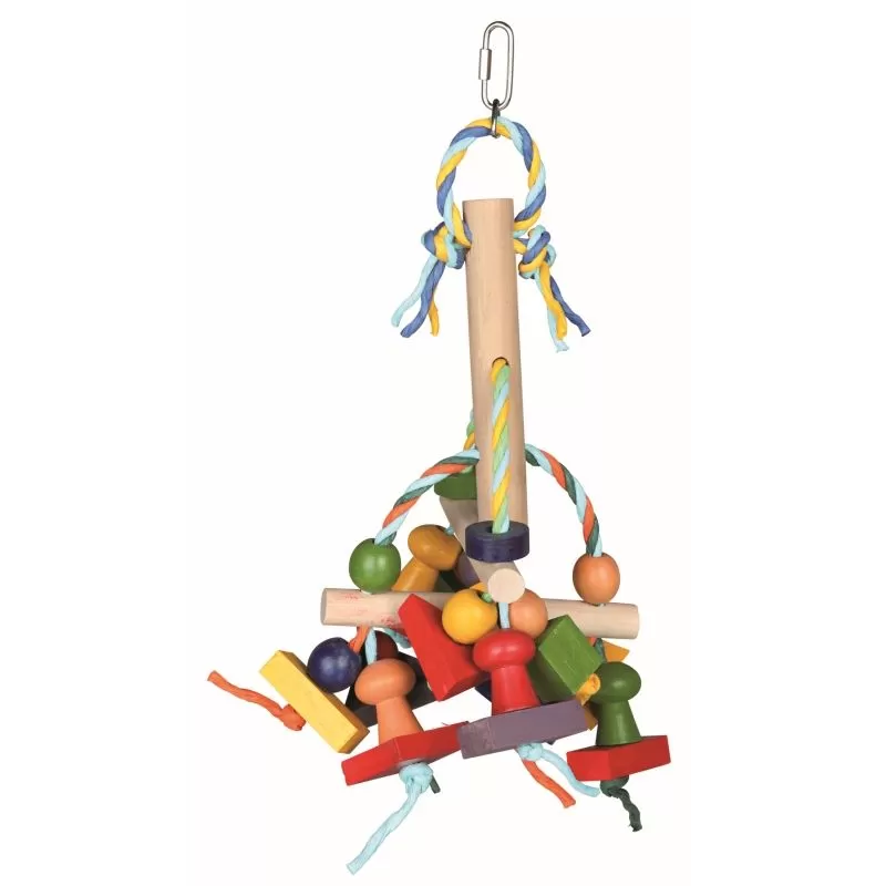 Trixie Játék Madárnak Fa, Színes 31cm