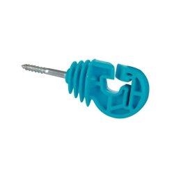 KERBL Villanypásztor Szigetelő Vezeték Kordon Szalag 20mm-Ig 25 Db/Cs Petrol