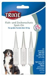 Trixie Spot on Bolha és Kullancs Ellen,  Nagytestű Kutya, 3 × 5 ml