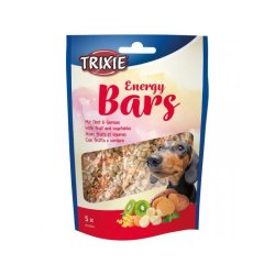 Trixie Jutalomfalat Energia Szelet, Gyümölccsel és Zöldséggel, 5db/100g