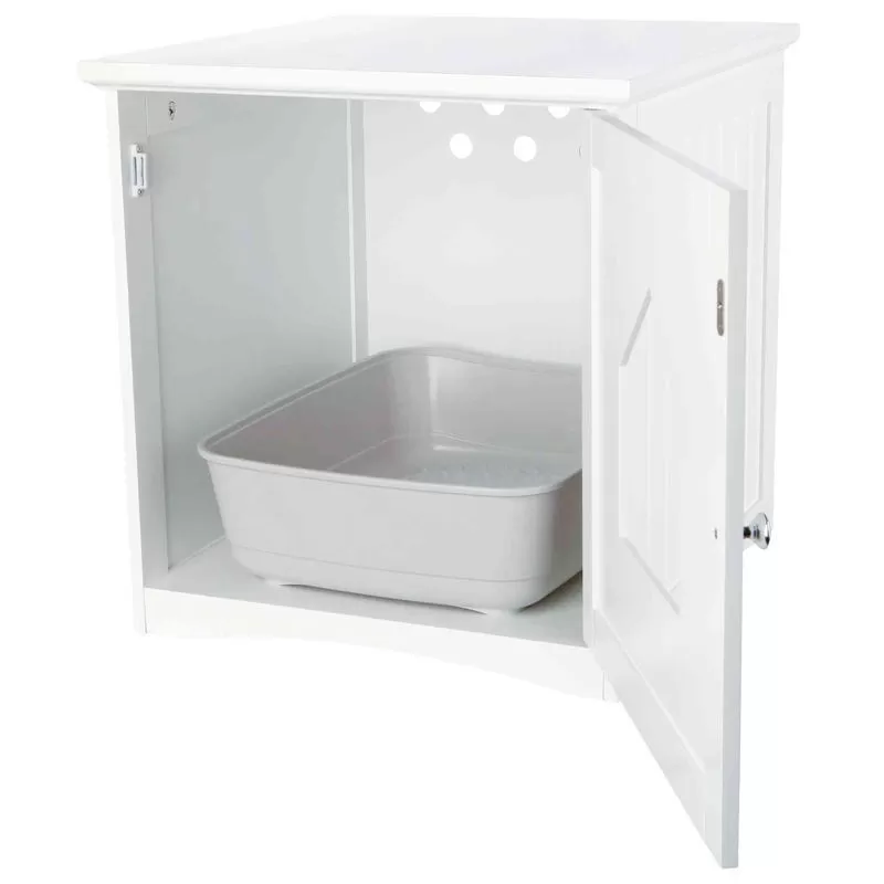Trixie Ház Macska wc-nek 49 × 51 × 51 cm, Fehér