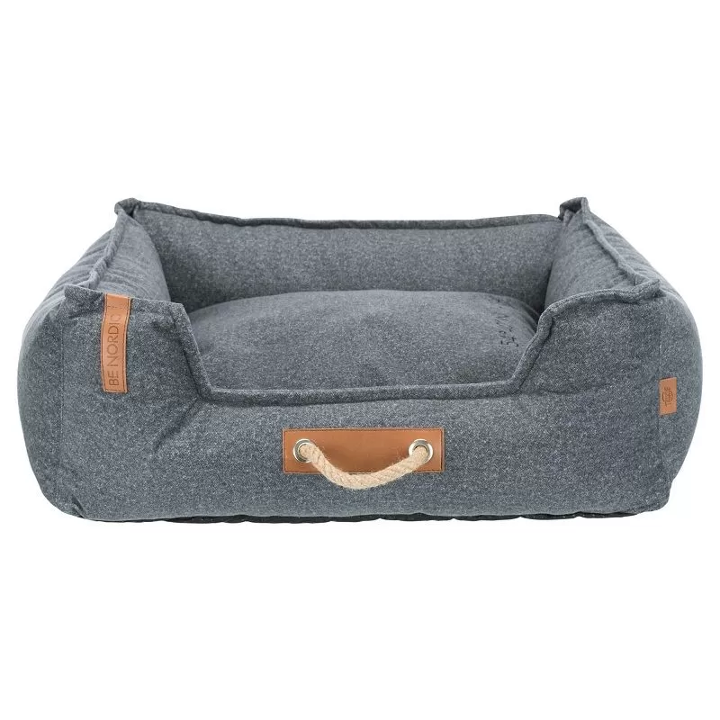 Trixie Fekhely BE NORDIC Föhr Soft Szögletes 80x60cm Szürke