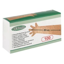 KERBL Kesztyű Eh Vizsgáló 28 Mikron 90cm Narancssárga 100db