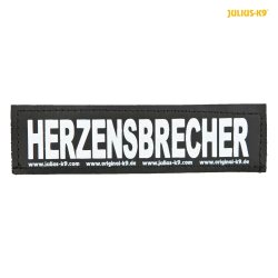 Trixie Hámfelirat Julius-K9 2-es Powerhámhoz, S, HERZENSBRECHER