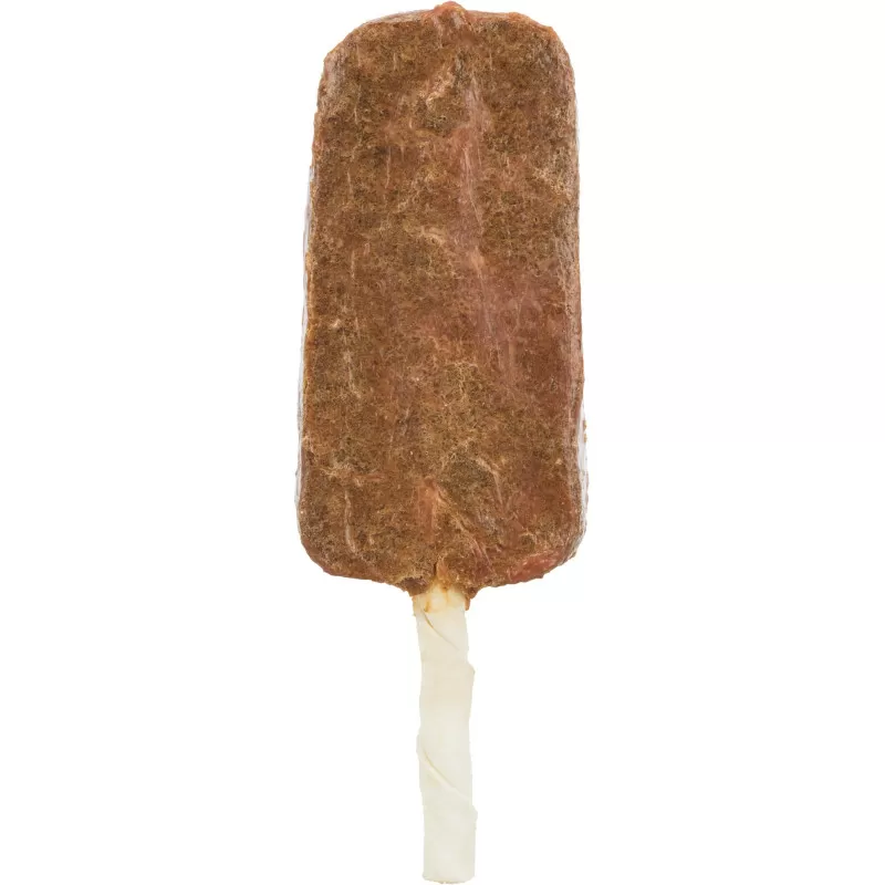 Trixie Jutalomfalat Denta Fun Csirke Fagyi Csirkemájjal, Ömlesztett, 13cm/50g