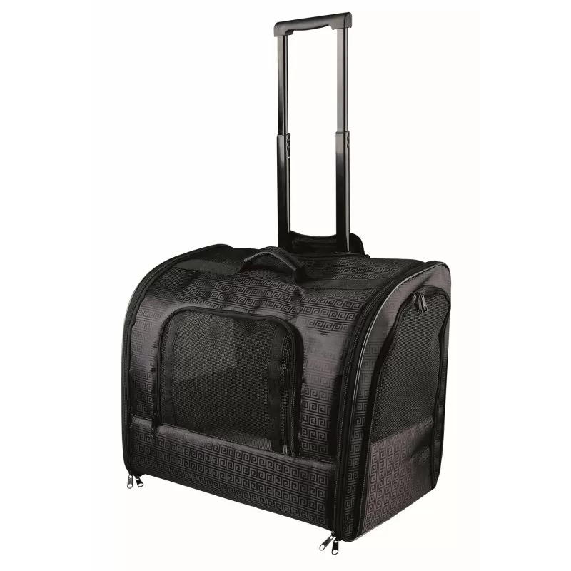 Trixie Szállítótáska Trolley Gurulós,Húzható,45x41x31cm fekete