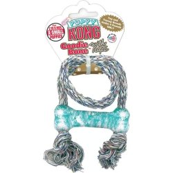 KONG Puppy Goodie Bone játék kötéllel kölyökkutyáknak