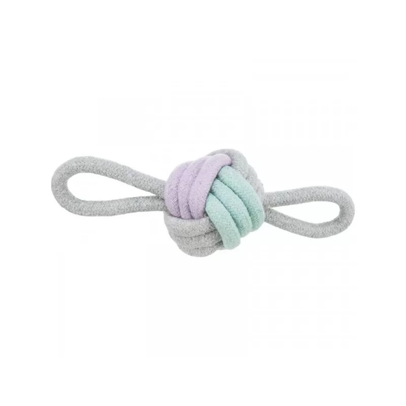 Trixie Játék Kötél Labda 2 Hurokkal,  o 9/25 cm