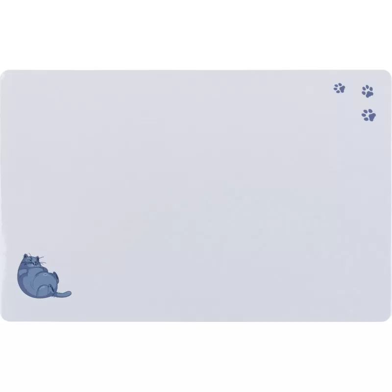 Trixie Tál Alátét Macskának Tappancsos 44x28cm Szürke