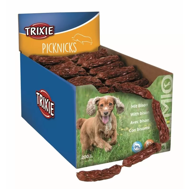 Trixie Jutalomfalat Premio Picknick Kolbász Bölény 8cm/8gr