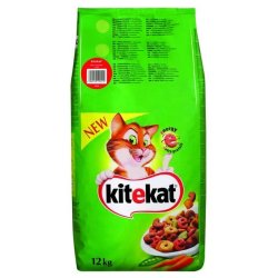Kitekat Száraz Marha-Zöldség 12kg