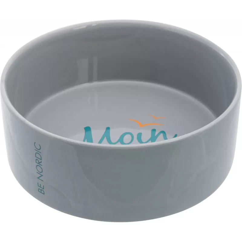 Trixie BE NORDIC kerámia tál 1,4l/20cm szürke
