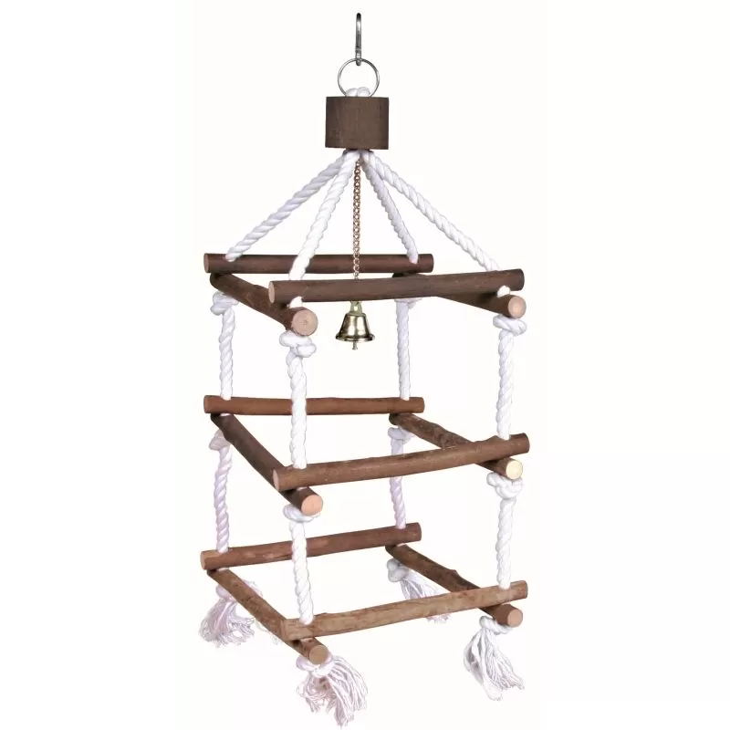 Trixie Függö Torony Madárnak Kötéllel, Nagy 51cm