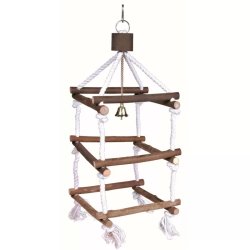 Trixie Függö Torony Madárnak Kötéllel, Nagy 51cm