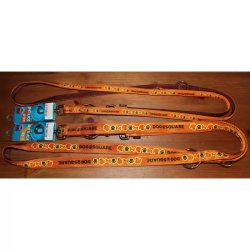Trixie Póráz retriever BE NORDIC S-M 1,7m/8mm szürke/barna
