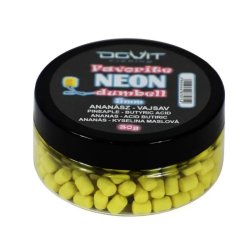 Dovit Favorite dumbell Neon 5mm - ananász-vajsav 30g