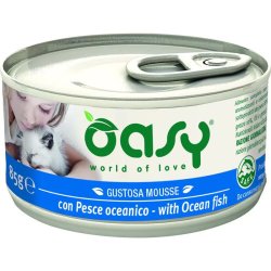 Oasy Cat Konzerv Tasty Mousse Oceanic Fish 85g