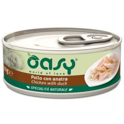 Oasy Cat Konzerv Natural Chicken&Duck 70g