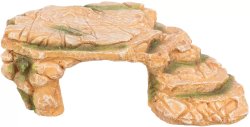 Trixie Terrárium Dekor Hüllőknek, Szikla Barlanggal,  25 × 8 × 18 cm