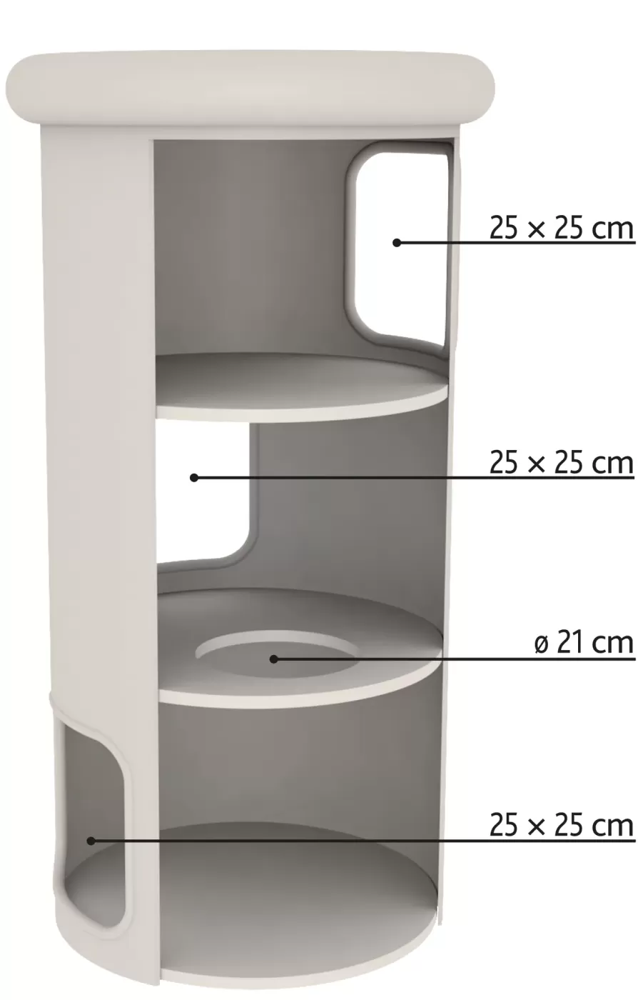 Trixie Macskabútor Harvey Toromy 118cm Szürke