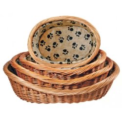 Trixie Kutyakosár Fűzfa Tappancsos Béléssel 50cm