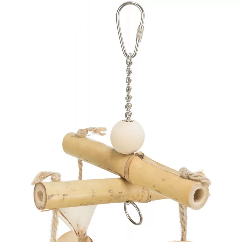 Trixie Játék madaraknak bambusz/rattan és fa 31cm