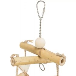 Trixie Játék madaraknak bambusz/rattan és fa 31cm