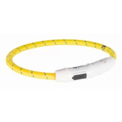 Trixie Nyakörv Világítós, Usb Töltővel Xs-S 35cm/7mm Sárga