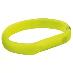 Trixie Nyakörv Villogó Usb-El Xs-S 35cm/17mm Zöld