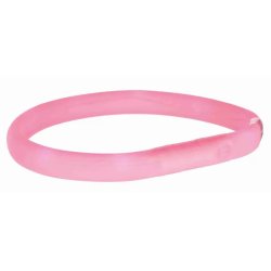 Trixie Nyakörv Világító,Usb-s  L–XL 70cm/18 mm Pink