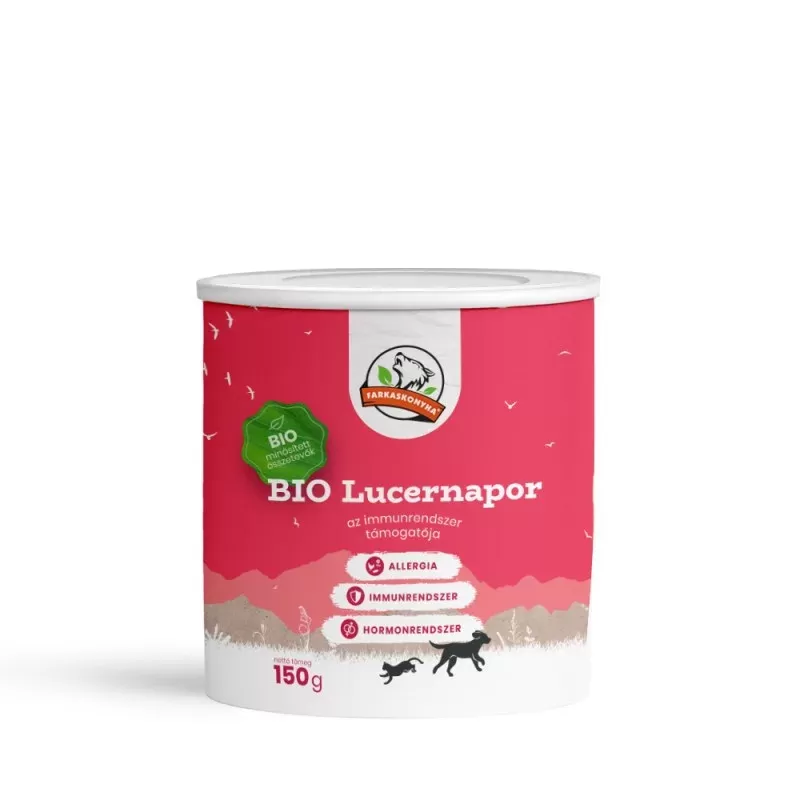 Farkaskonyha Bio lucernapor