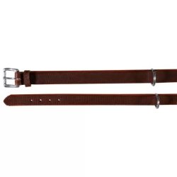 Trixie Póráz Rustic Bőr L-XL 1m/25mm Szürke